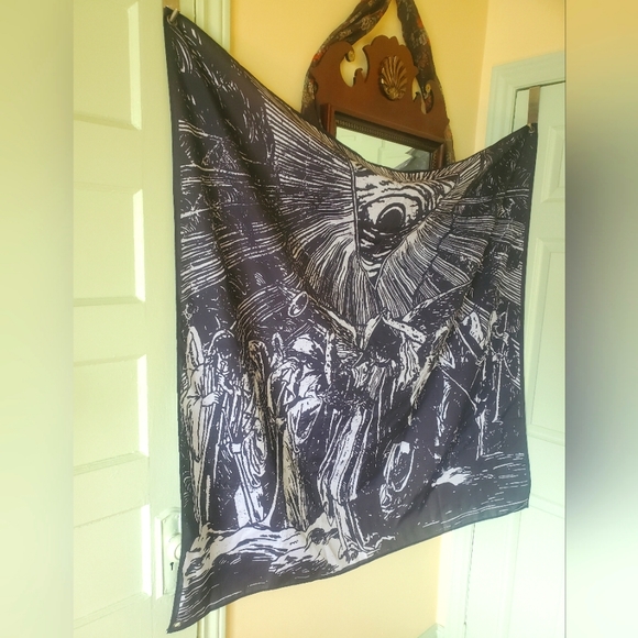 Watain tapestry banner Casus Luciferi black metal merch - Picture 2 of 4